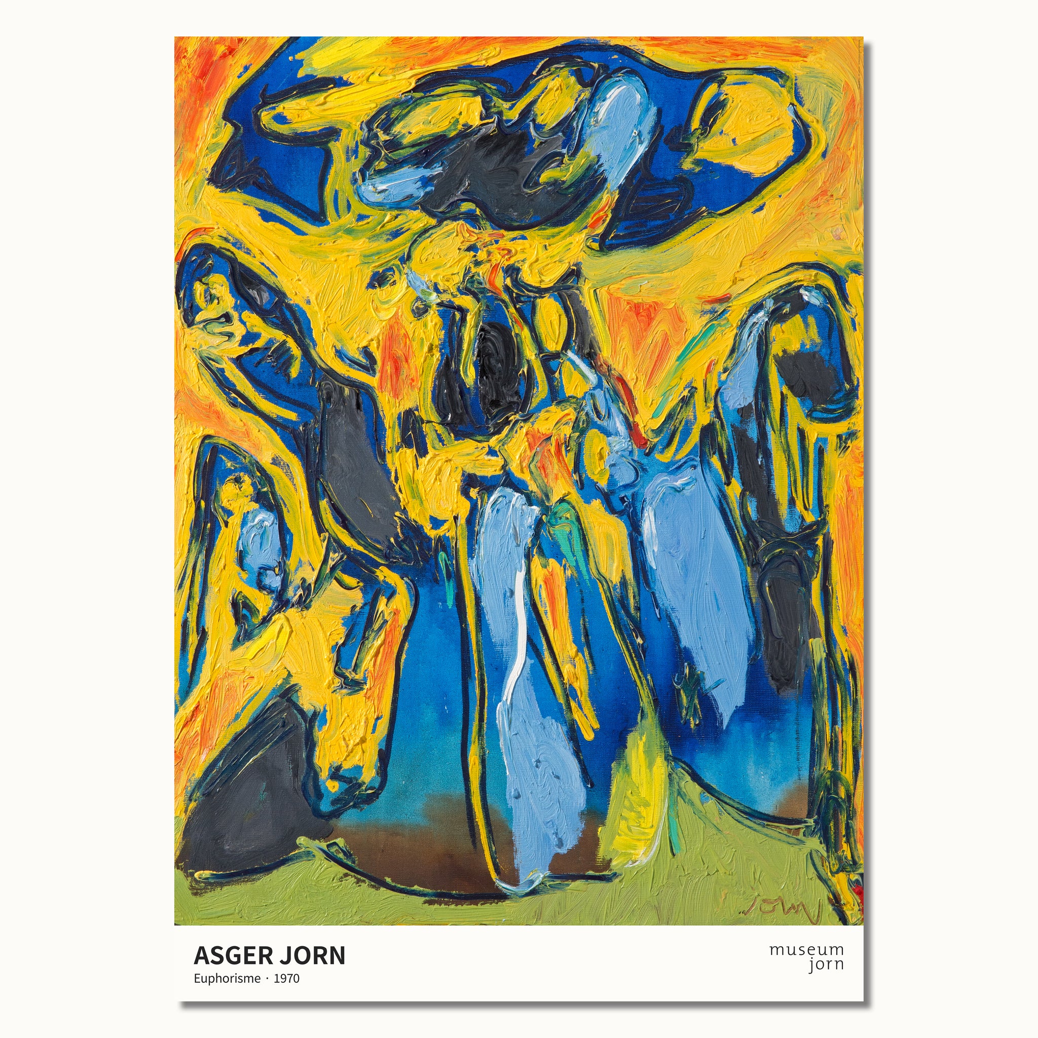 Plakat: Asger Jorn - Euphorisme