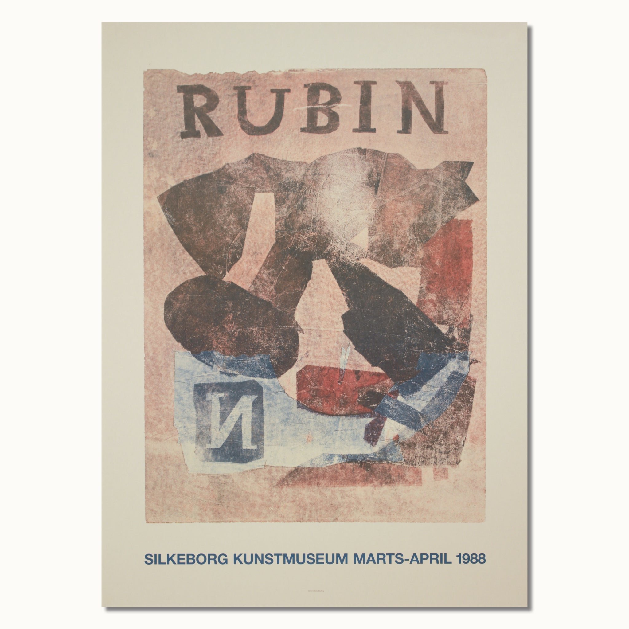 Rubin, Tryk collage (1988)
