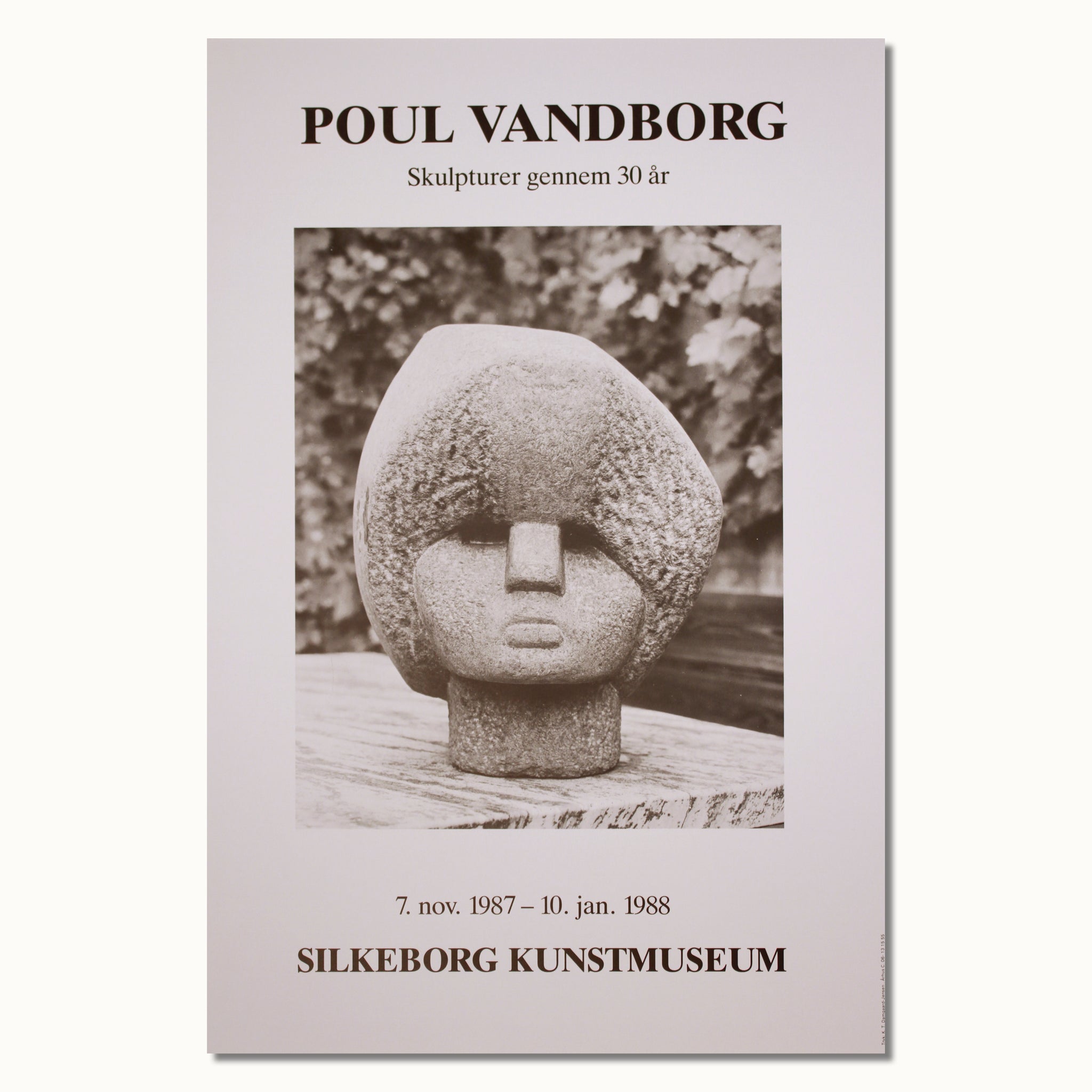 Poul Vandborg, Skulpturer gennem 30 år
