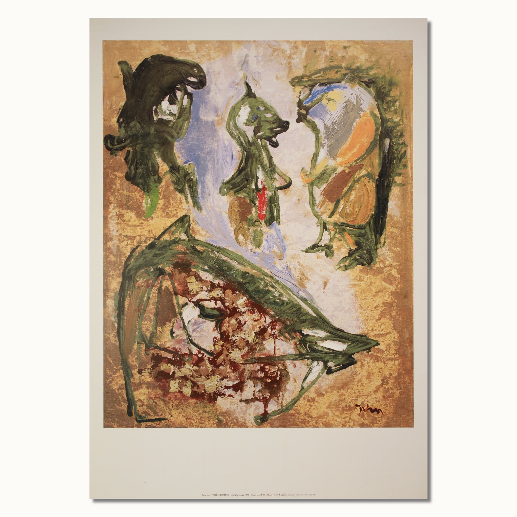 Asger Jorn, Visite importune