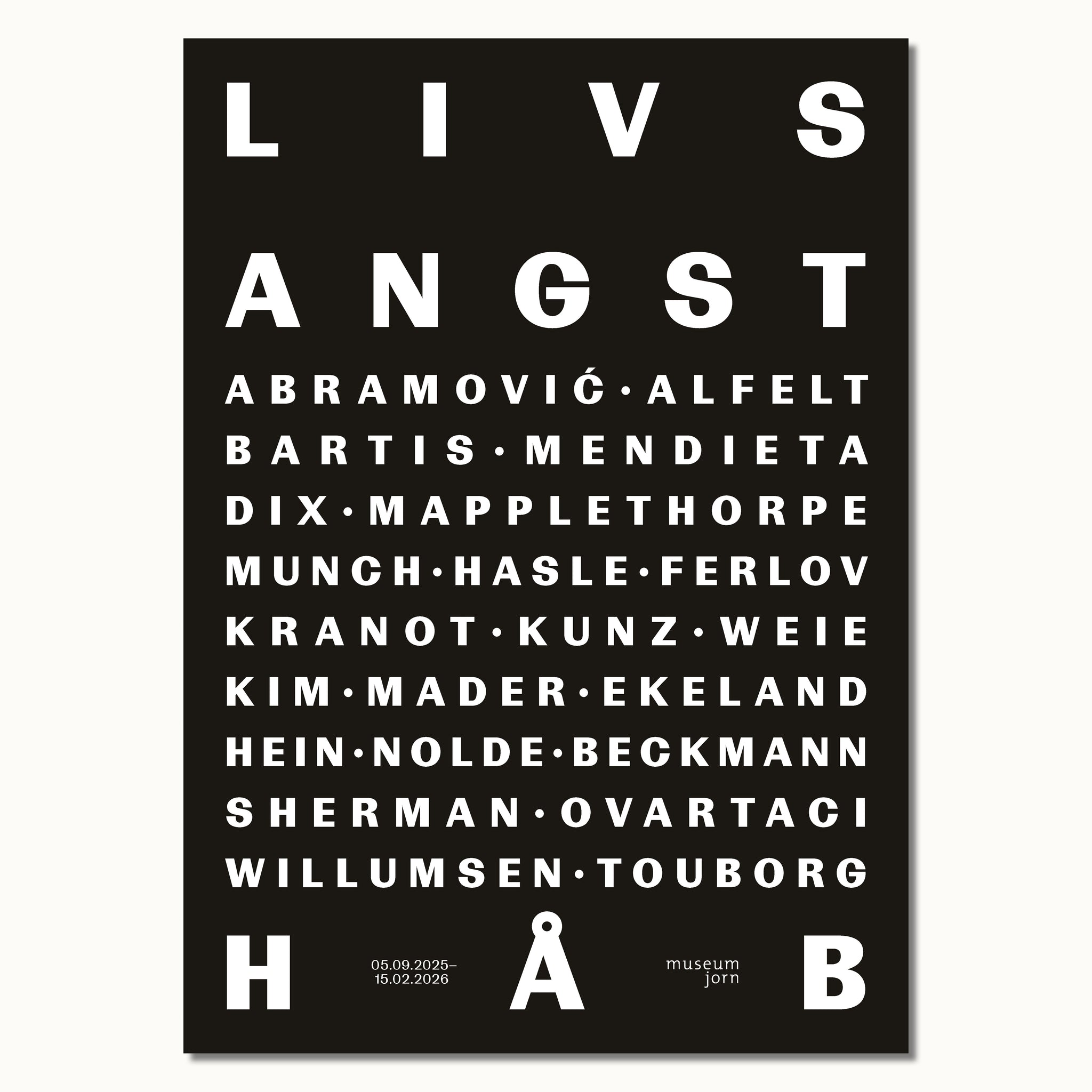 Livsangst Udstilling