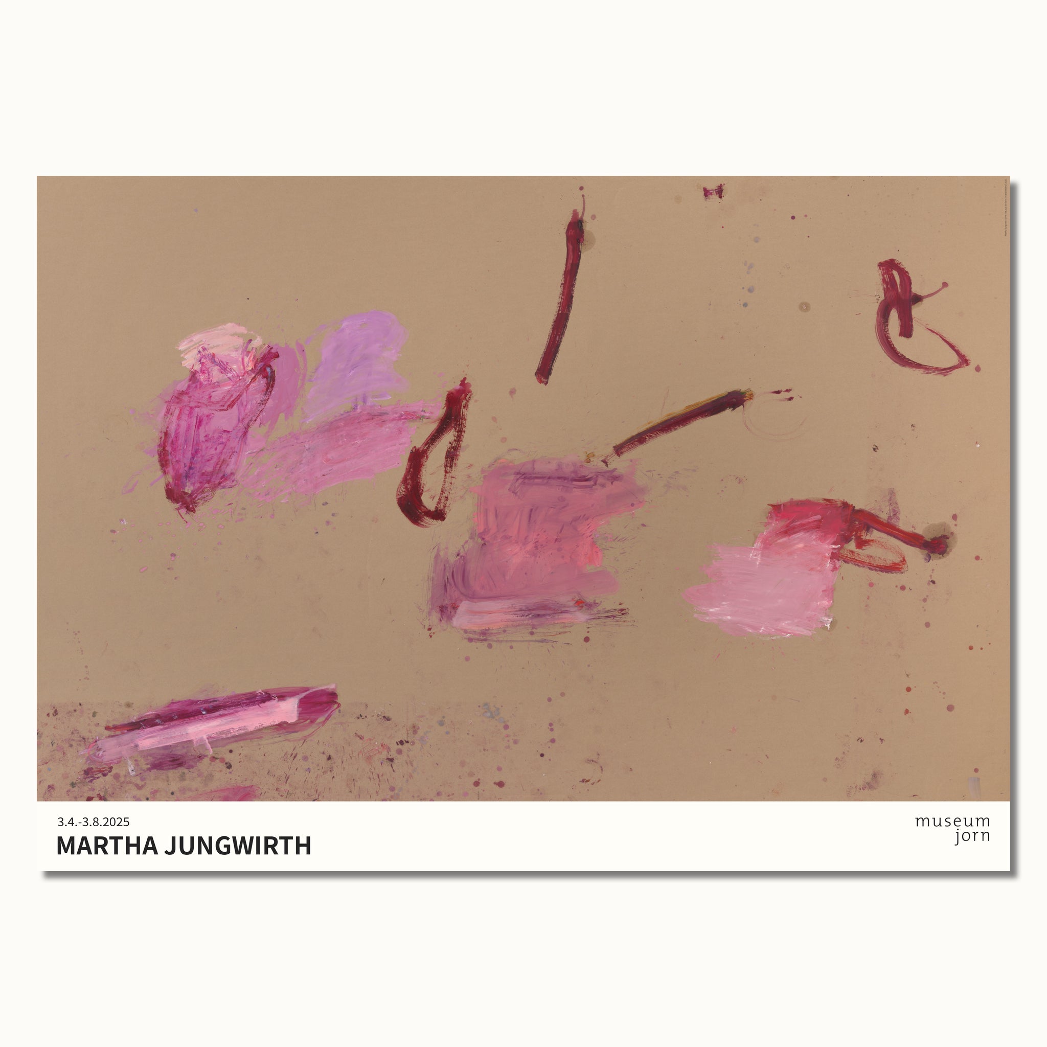 Plakat: Martha Jungwirth, Ohne Titel, 2022
