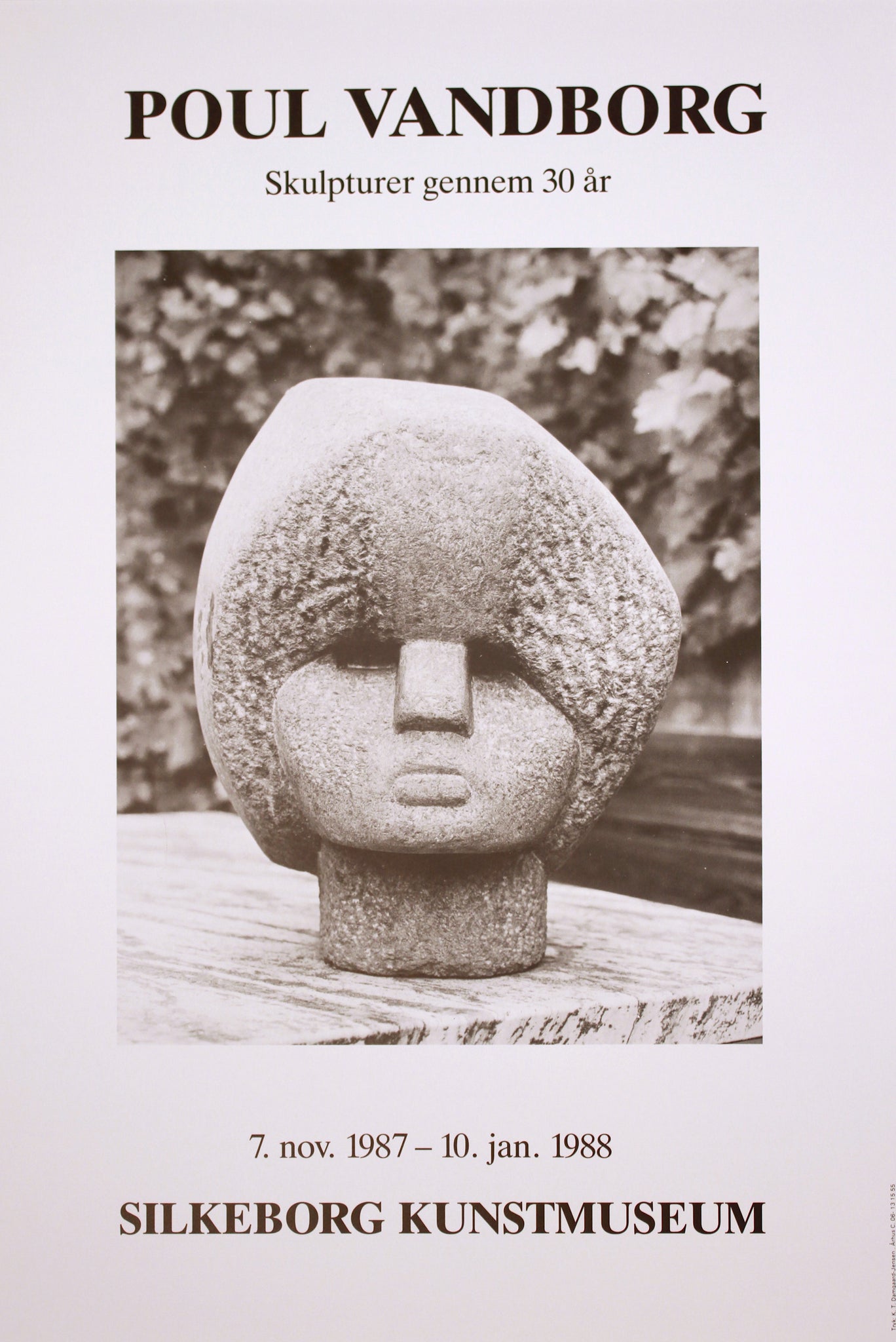 Poul Vandborg, Skulpturer gennem 30 år