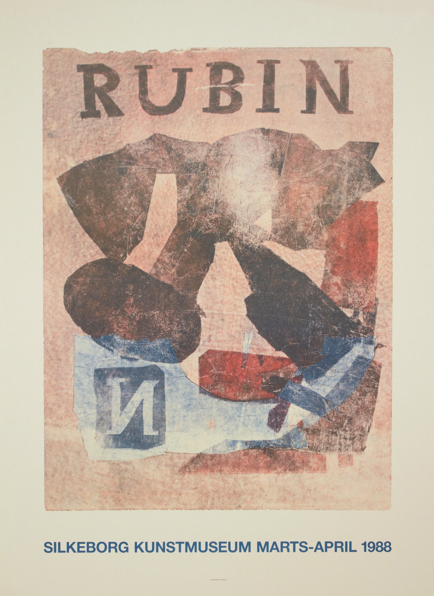 Rubin, Tryk collage (1988)