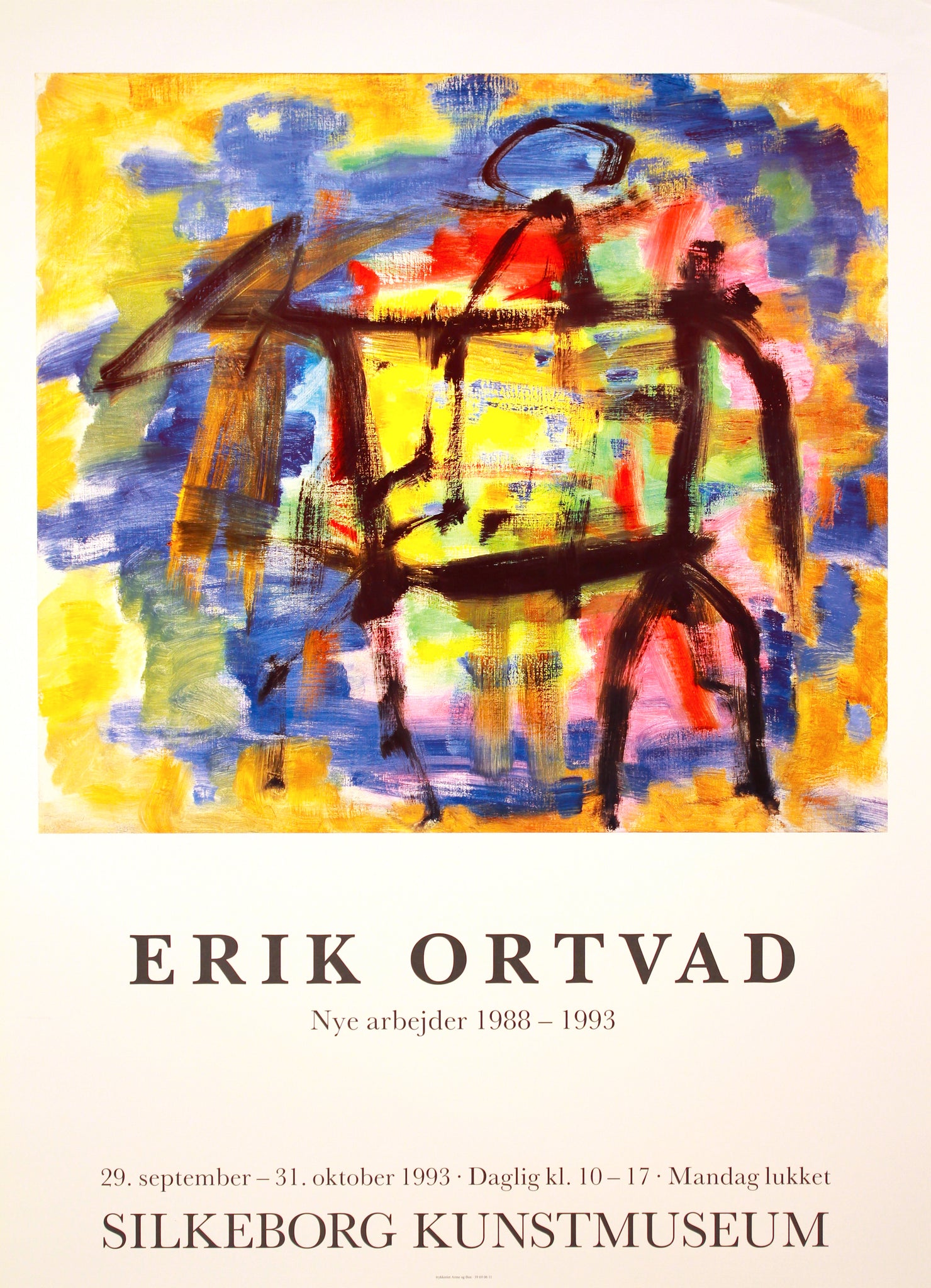 Erik Ortvad, Nye arbejder 1988-1993