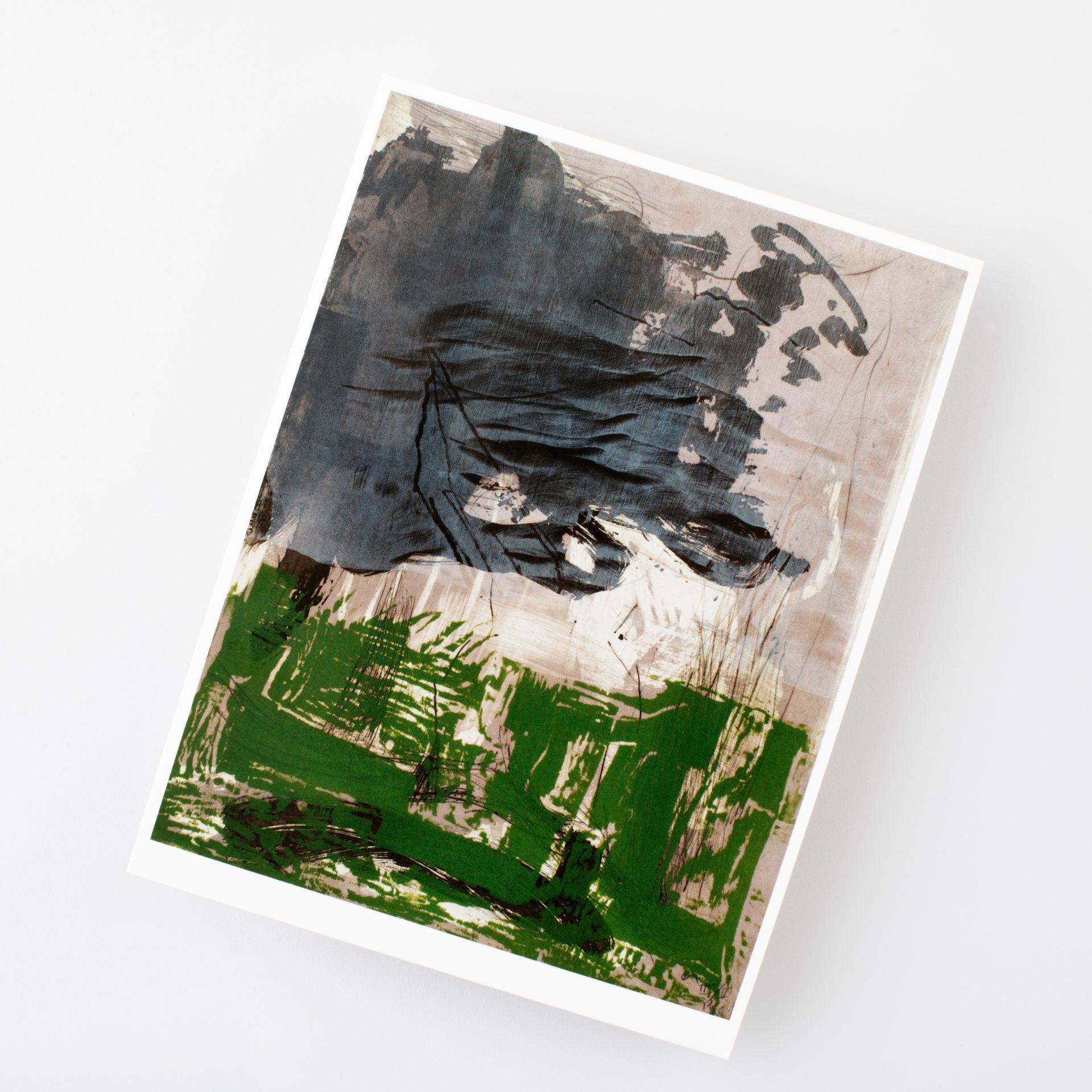 Per Kirkeby, 7 Color etchings (no. 7) (postkort)